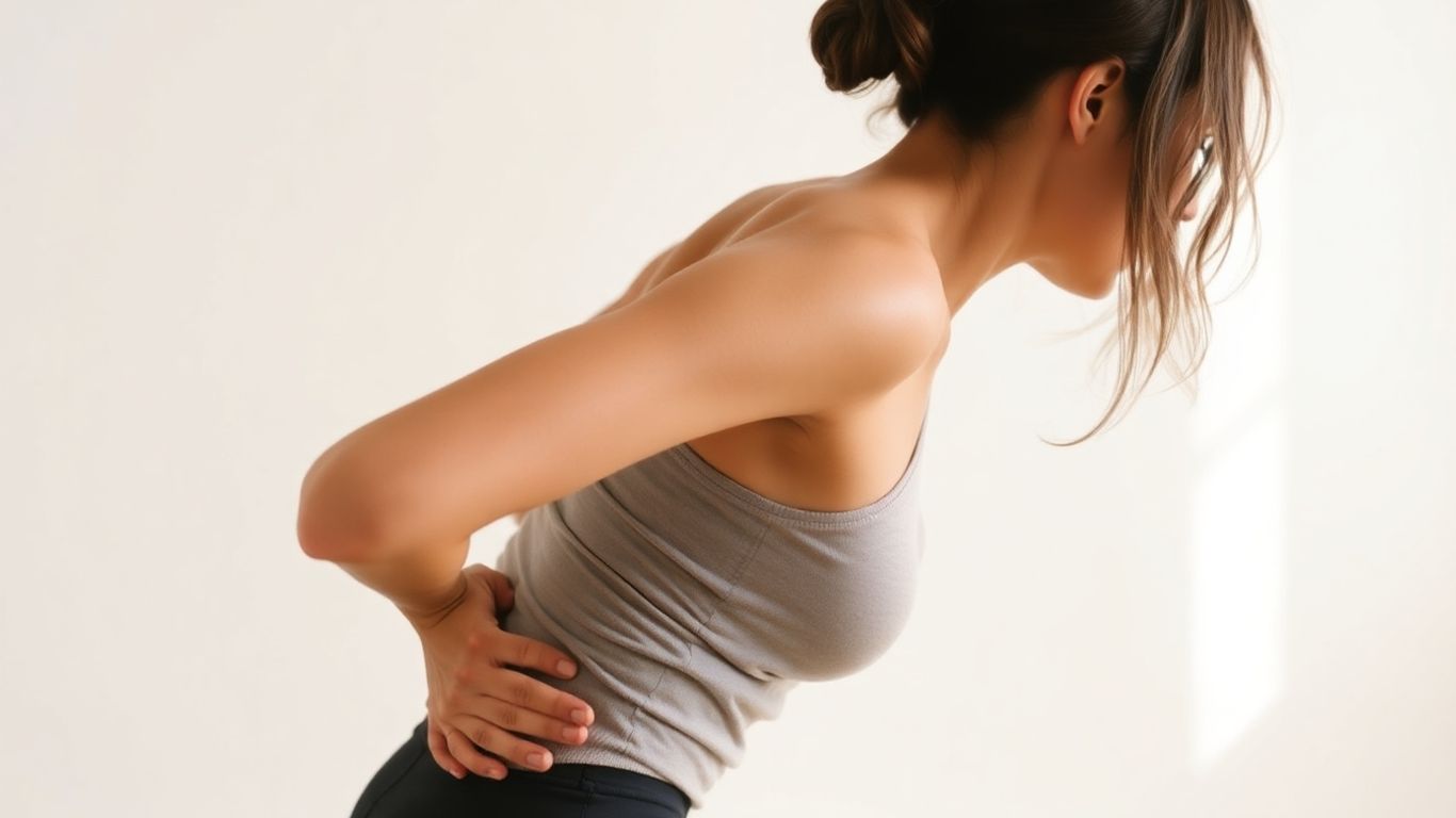 Person doing Feldenkrais exercise for scoliosis alignment.